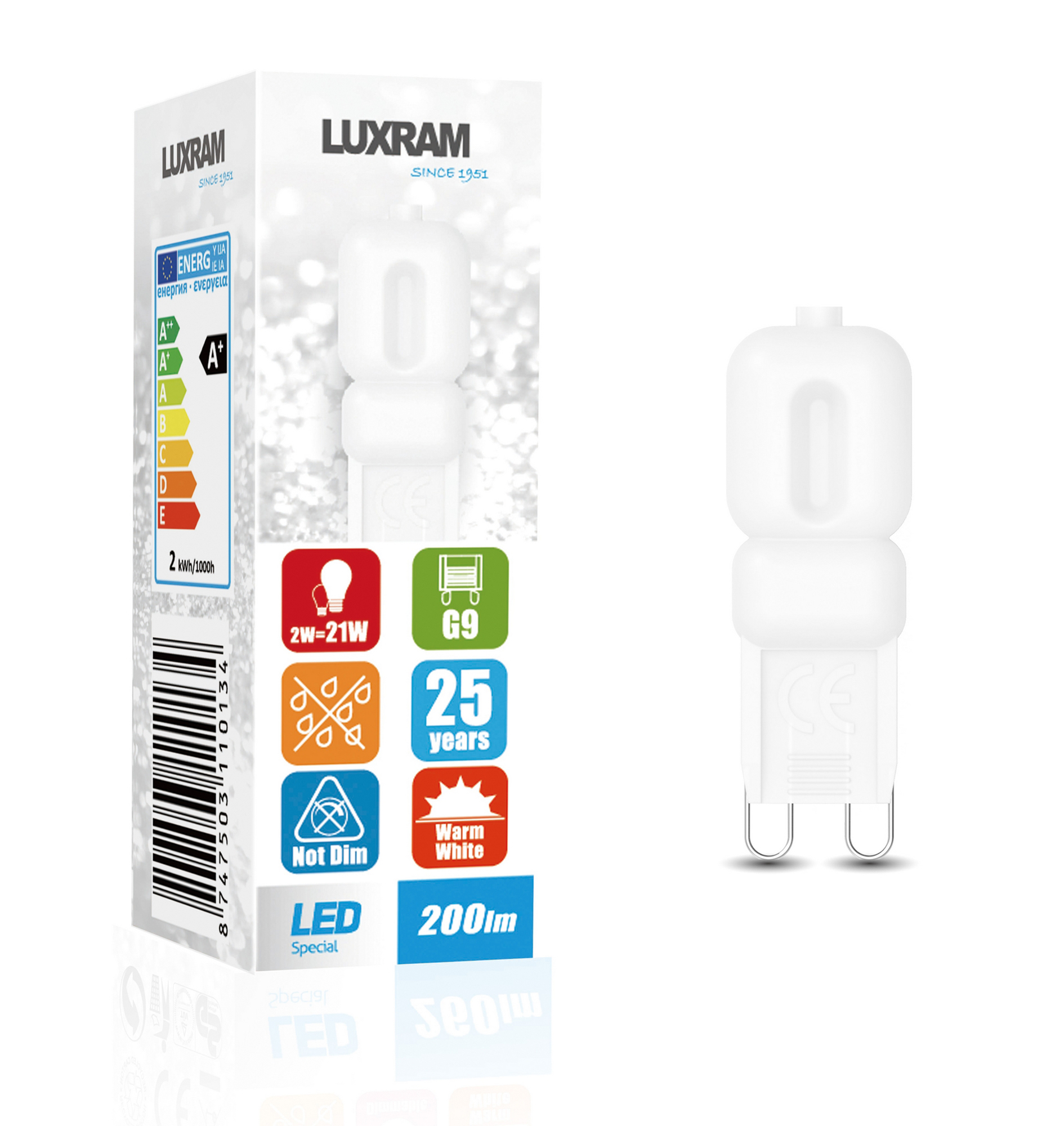 CapsuLED LED Lamps Luxram Capsule CapsuLED LED Lamps Luxram Capsule